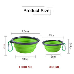 Portable Silicone Pet Feeder