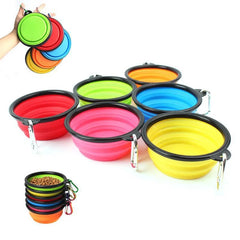 Portable Silicone Pet Feeder