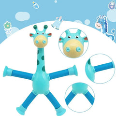 Suction Telescopic Giraffe Toy