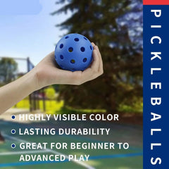 Durable 40 Holes Pickleball