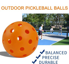 Durable 40 Holes Pickleball