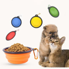 Portable Silicone Pet Feeder