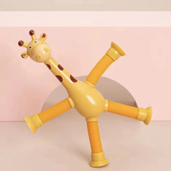 Suction Telescopic Giraffe Toy