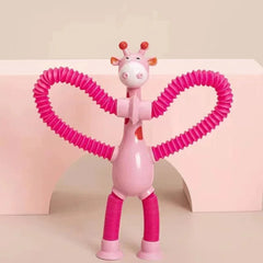 Suction Telescopic Giraffe Toy