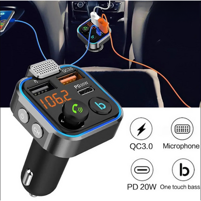 Bluetooth 5.0 Car Transmitter